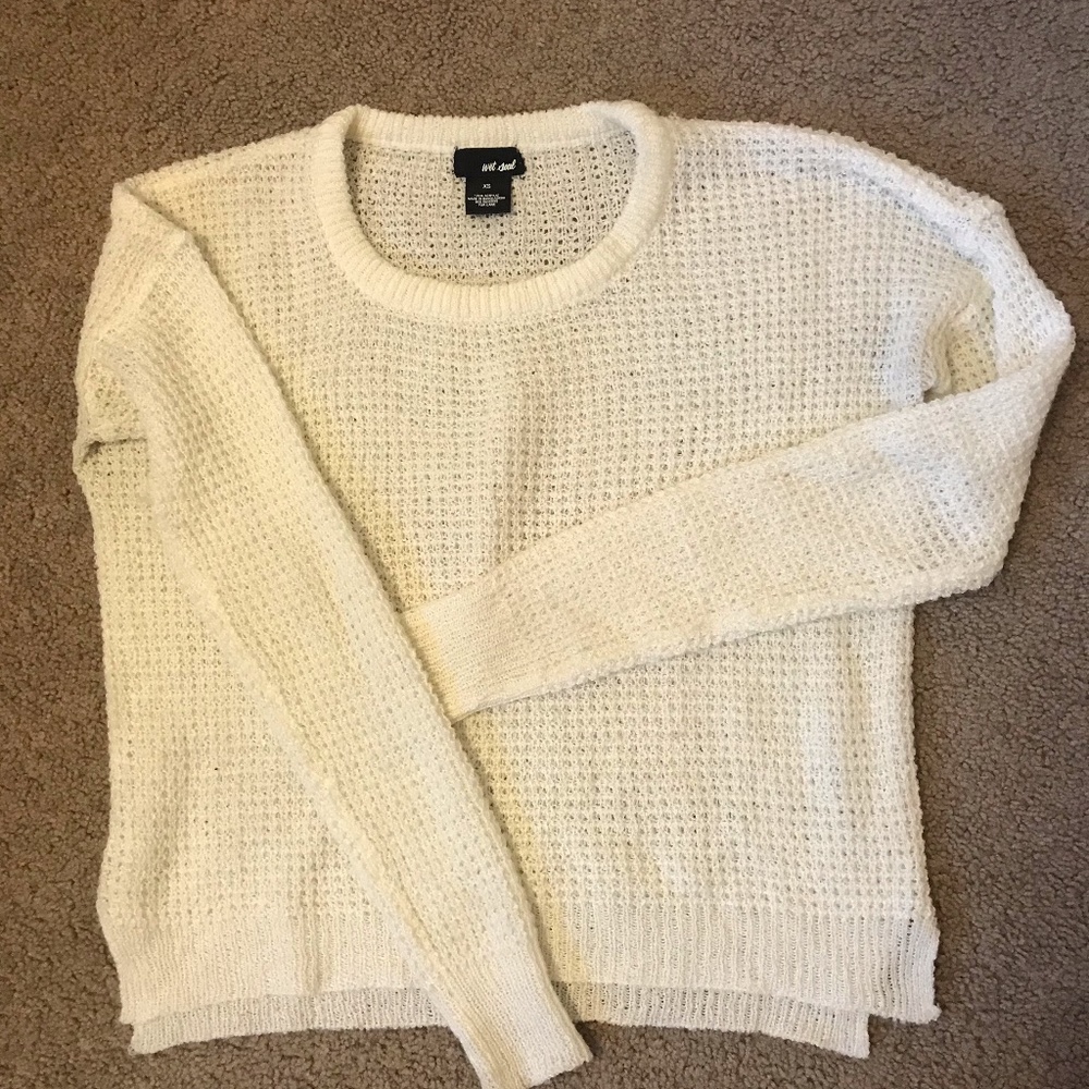 White sweater